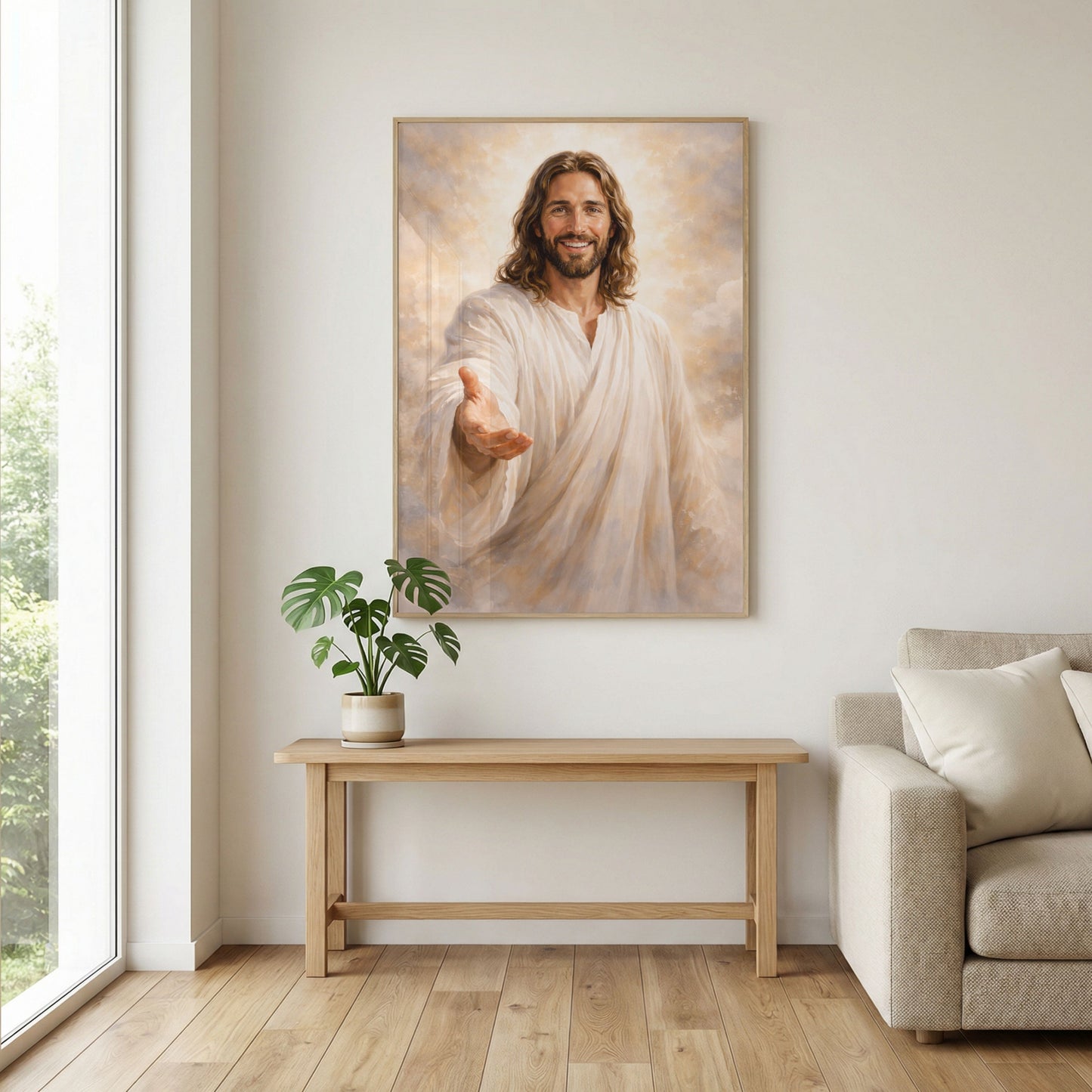 Ven tal como estás | Obra espiritual para tu hogar | Arte devocional cristiano