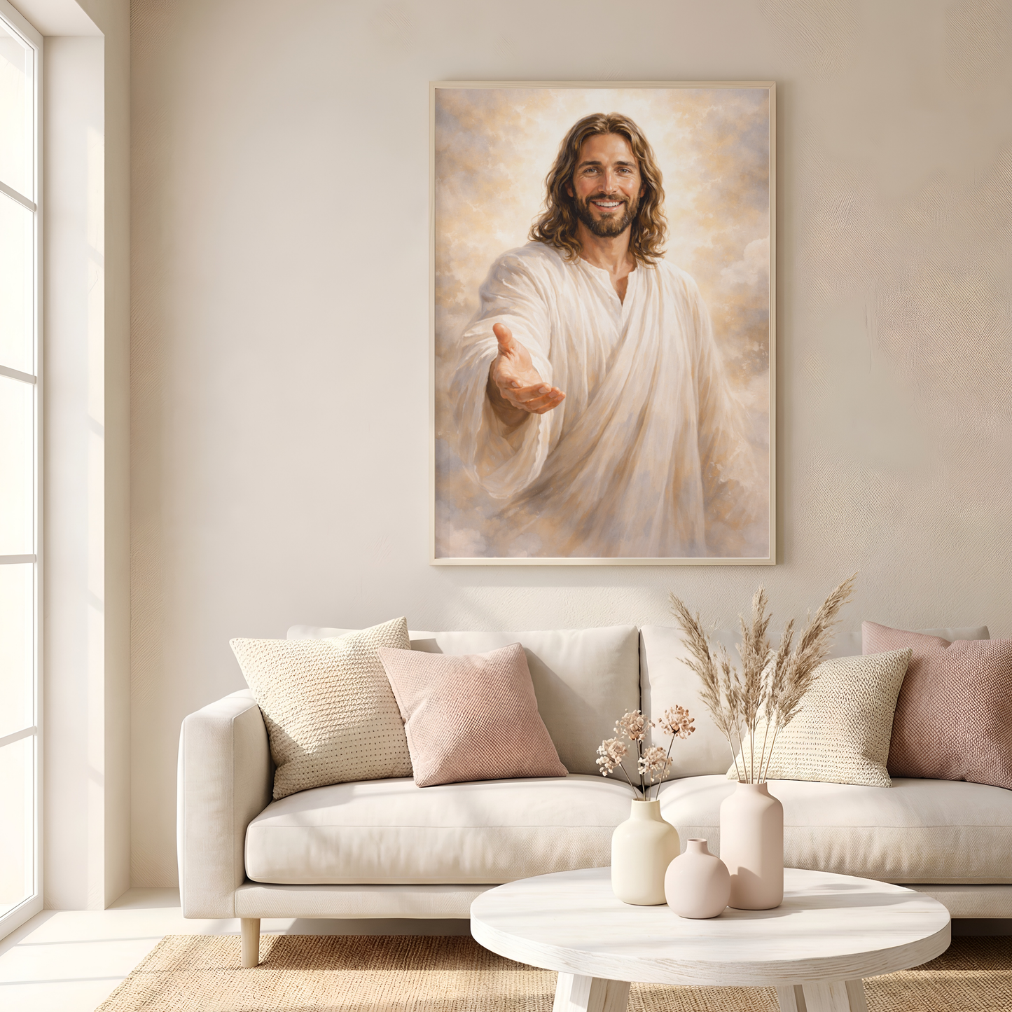 Ven tal como estás | Obra espiritual para tu hogar | Arte devocional cristiano