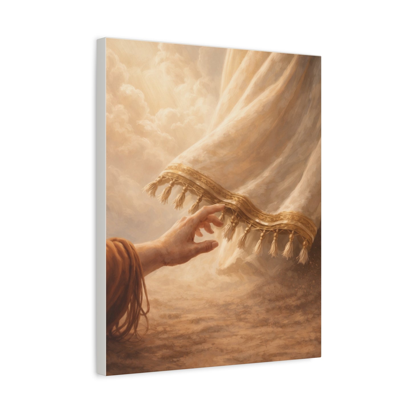 La fe que toca a Jesús | Obra espiritual para tu Hogar | Arte devocional Cristiano
