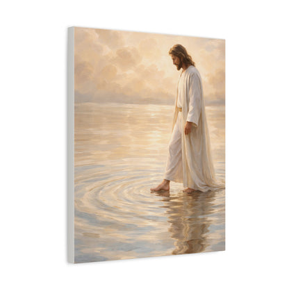 Paz que guía cada paso | Obra espiritual para tu hogar | Arte devocional cristiano