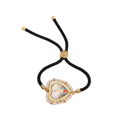 Brazalete religioso Sagrado Corazón de María