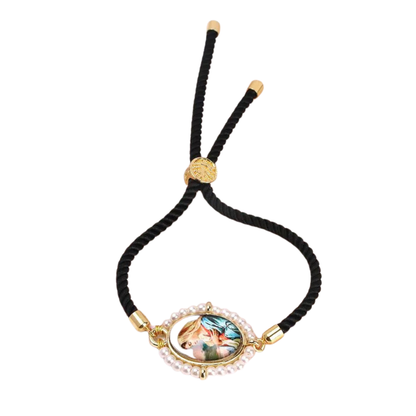 Brazalete religioso Virgen Maria inmaculado Corazón