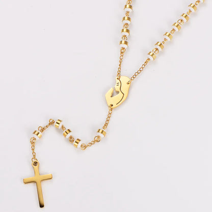 Rosary of the Virgin Mary Pure Light Gold